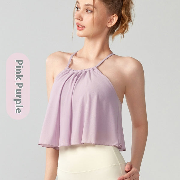 Chaleco Deportivo de Malla para Yoga - Top Suelto para Mujer - Image 6
