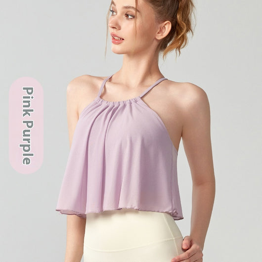 Chaleco Deportivo de Malla para Yoga - Top Suelto para Mujer - Image 6