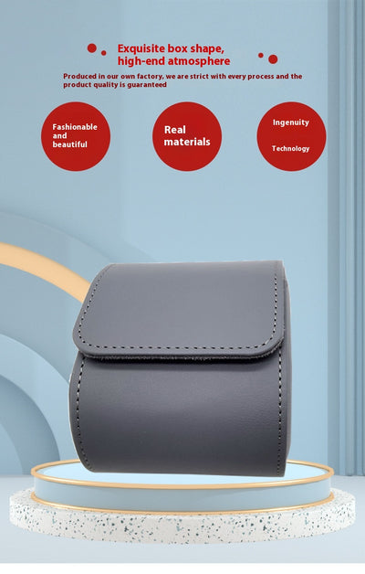Estuche Organizador de Cuero para Relojes y Accesorios - Image 38
