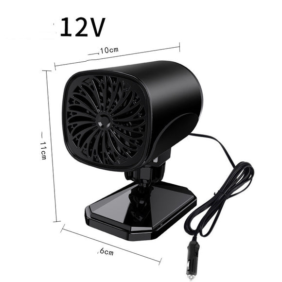 Calefactor Rápido para Auto - Ventilador Eléctrico Portátil