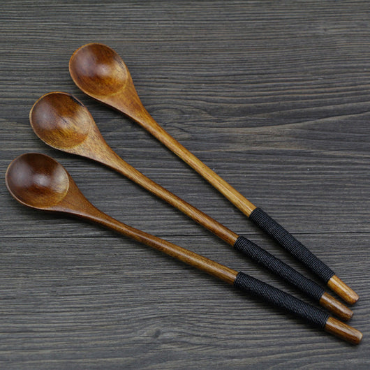 Cuchara Larga de Madera para Mezclar - Image 10