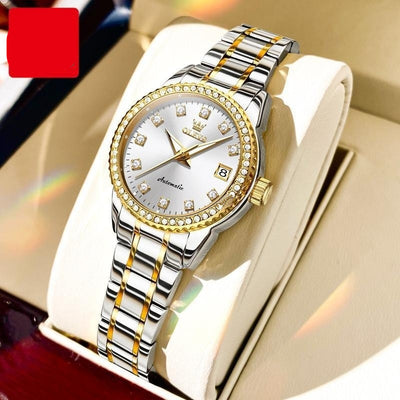 Reloj Mecánico Impermeable Versátil para Mujer - Image 4