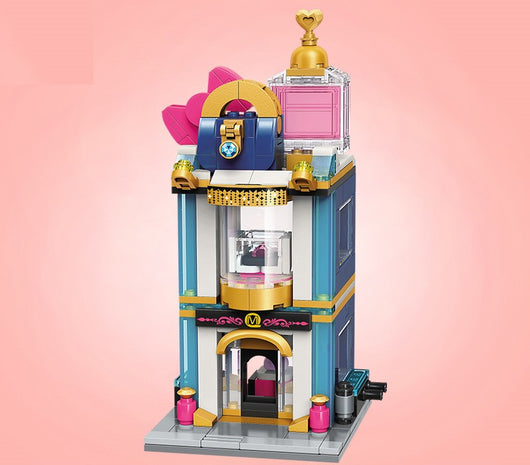 Puzzle 3D Casa de Postres Ciudad Colorida - Modelo Educativo Infantil - Image 9