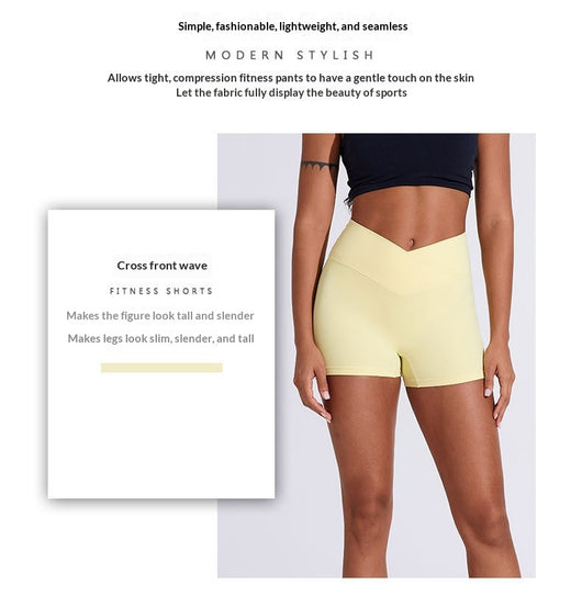 Pantalones Yoga Levantacaderas de Cintura Alta Plisados - Estilo Europeo - Image 15