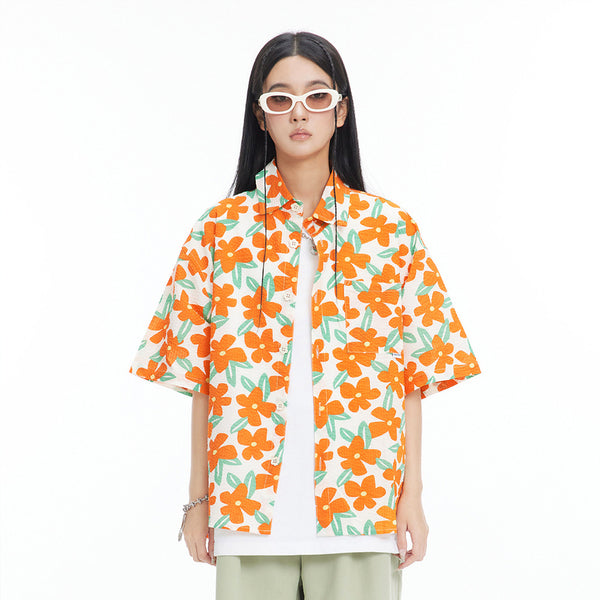 Camisa Casual Estampada Unisex