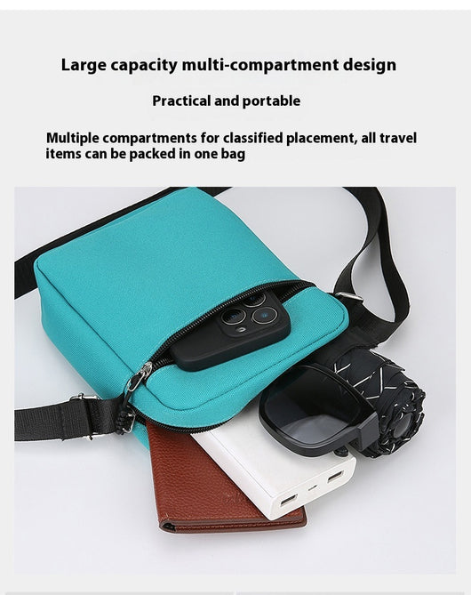 Bolsa Cruzada Oxford Unisex - Estilo Casual y Versátil - Image 21