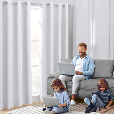 Cortinas Modernas Térmicas Bloqueadoras de Luz - Tela Gruesa Opaca Aislante - Image 5
