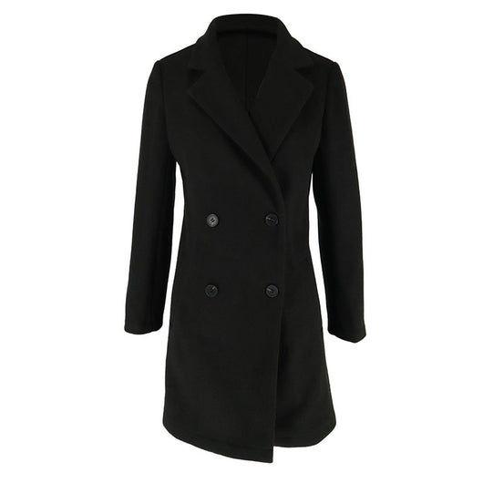 Abrigo Trench Ajustado con Cuello Sastre para Mujer - Image 21