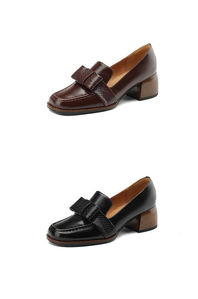 Zapatos Ejecutivos de Cuero Suave con Tacón Robusto - Image 28