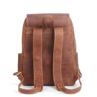 Mochila de Cuero Estilo Retro - Image 13