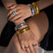Women's Titanium Steel Bracelet with Fine Polished Finish