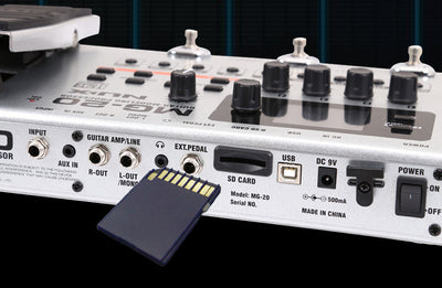 Procesador de Efectos para Guitarra Eléctrica MG-20 - Image 11