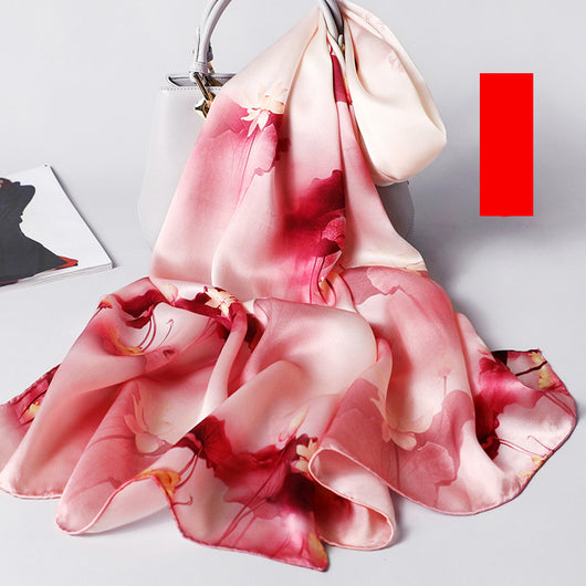 Pañuelo de Seda Estampado para Mujer - Image 24