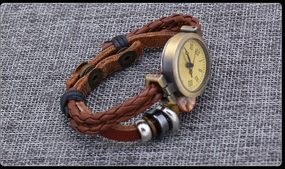 Reloj Pulsera Vintage Artesanal con Giro de Moda para Mujer - Image 11