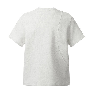 Camiseta Manga Corta Hombre con Costuras Divididas - Image 2