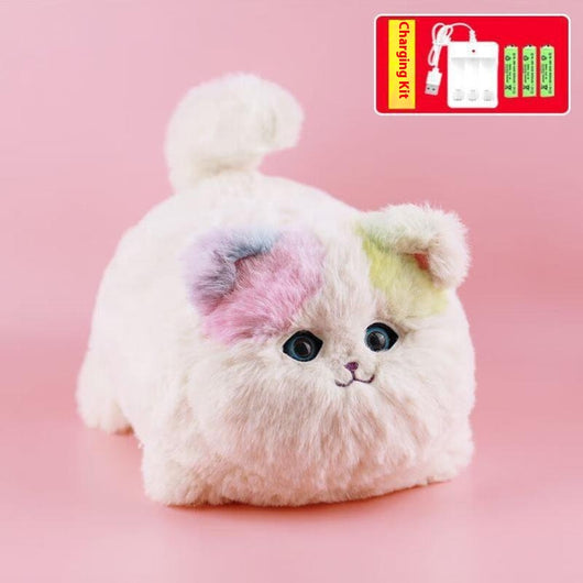 Gato Interactivo de Peluche Eléctrico con Repetición de Sonidos - Image 3