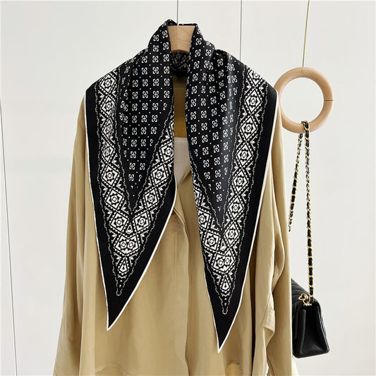 Pañuelo de Seda Twill Lujo Ligero para Mujer