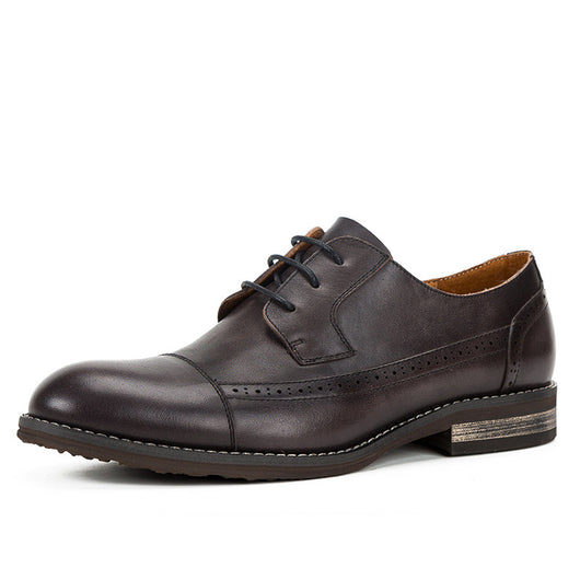 Zapatos de Cuero Casual Británicos para Hombre - Image 9
