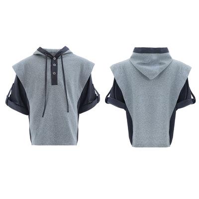 Conjunto Deportivo Casual con Capucha y Costuras en Relieve - Image 14