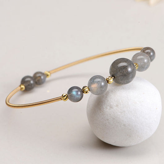 Pulsera de Cristal Natural Minimalista - Image 8