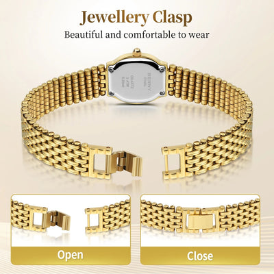 Reloj para Mujer de Lujo Retro Resistente al Agua - Image 20