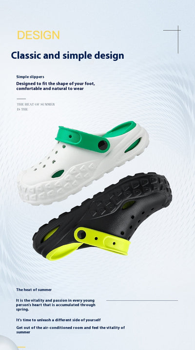 Sandalias Cómodas para Hombre - Zapatos de Playa Verano Punta Cerrada - Image 11