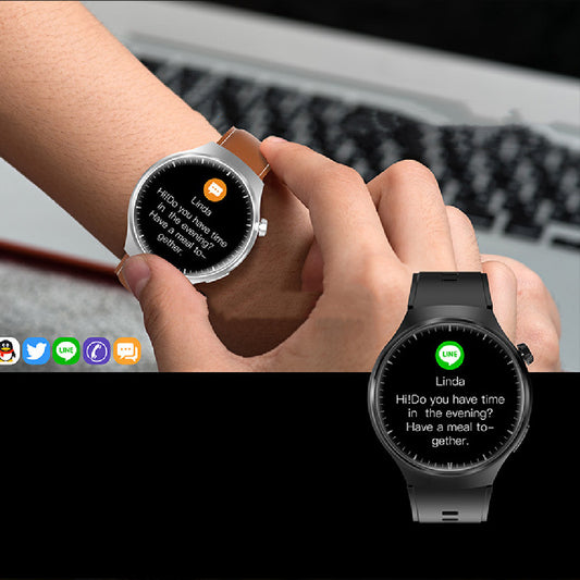 Reloj Redondo Grande con 7 Correas de Carga Inalámbrica - Image 2