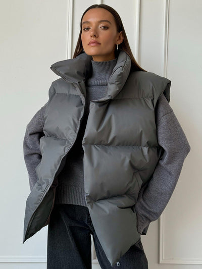Chaleco de Algodón Premium Otoño Invierno Estilo Europeo - Image 16