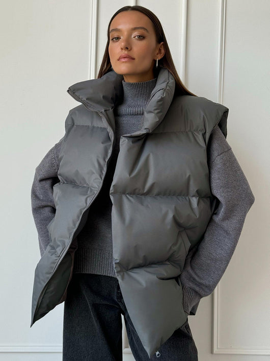 Chaleco de Algodón Premium Otoño Invierno Estilo Europeo - Image 16