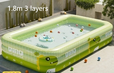 Piscina Inflable Infantil Reforzada para Jardín - Image 7