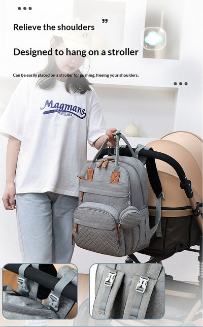 Bolsa Organizadora para Carrito con Carga USB y Compartimentos Secos y Húmedos - Image 26