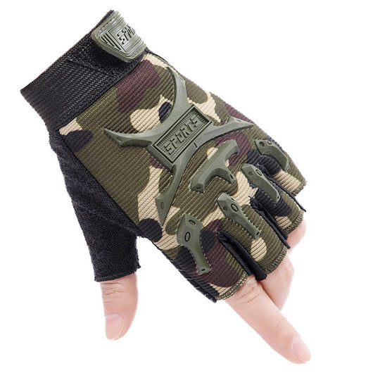 Guantes Deportivos de Medio Dedo para Niños - Diseño de Pollo para Ciclismo y Escalada - Image 4