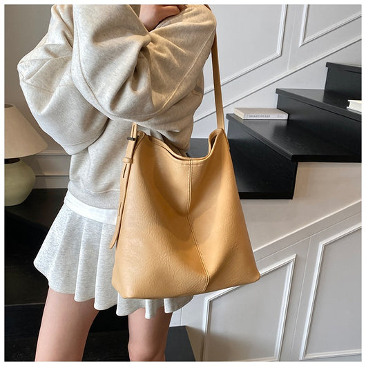Bolso Tote de Hombro Leisure con Gran Capacidad y Textura - Image 11