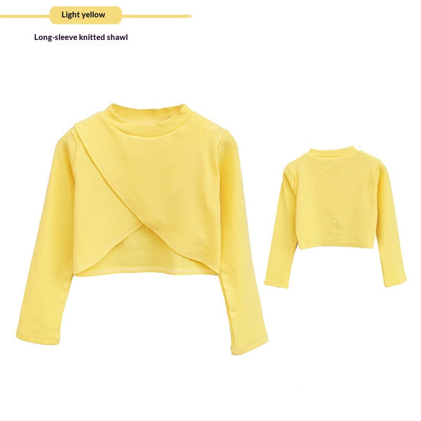 Cardigan Tejido para Danza - Abrigo Elegante sobre Vestuario de Ballet