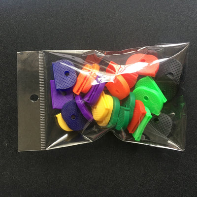 Set de 10 Fundas Protectoras de Silicona para Llaves de Colores - Image 2
