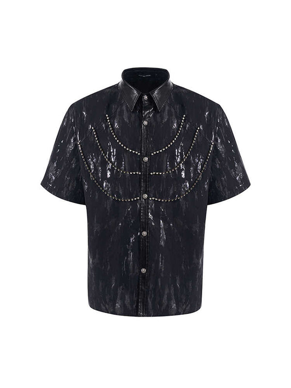 Camisa Deportiva Acolchada con Hombros Reforzados para Hombre