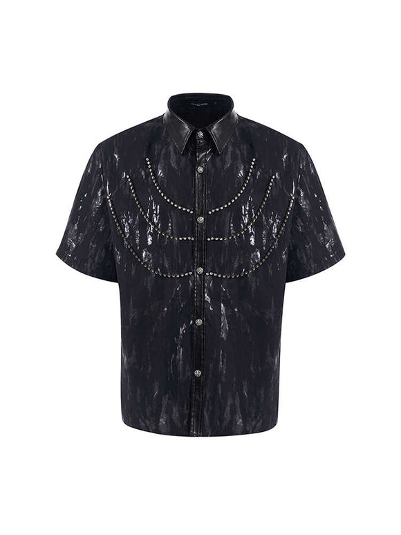 Camisa Deportiva Acolchada con Hombros Reforzados para Hombre