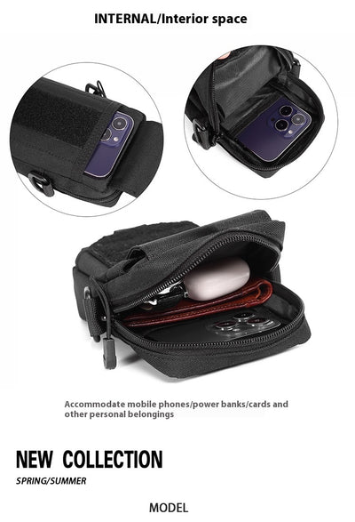 Bolsa Táctica Oxford Impermeable Estilo Coreano para Hombre - Image 6