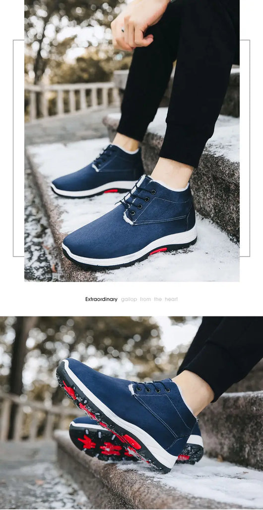 Zapatos Casuales Británicos de Algodón Resistente - Image 17