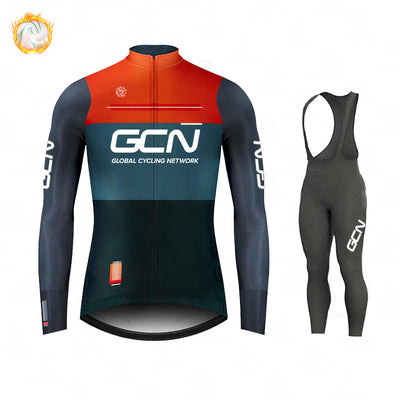 Jersey de Ciclismo Térmico de Manga Larga GCN - Colección Invierno - Image 3