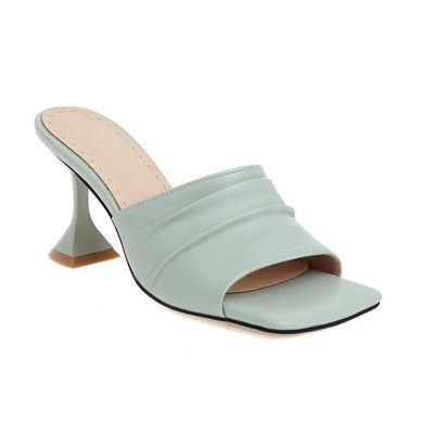 Sandalias y Pantuflas Dama Punta Cuadrada Verano - Image 10
