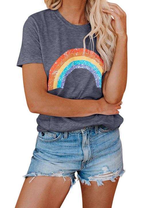 Blusa Slim Fit Arcoíris Fresca para Mujer - Verano - Image 6