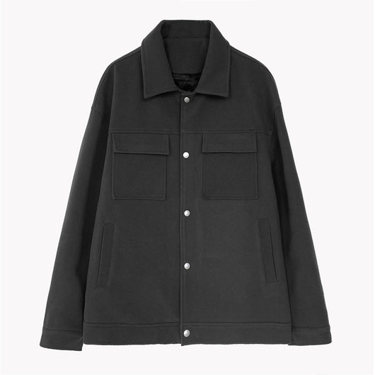 Chaqueta de Trabajo Suelta y Gruesa para Hombre - Image 5
