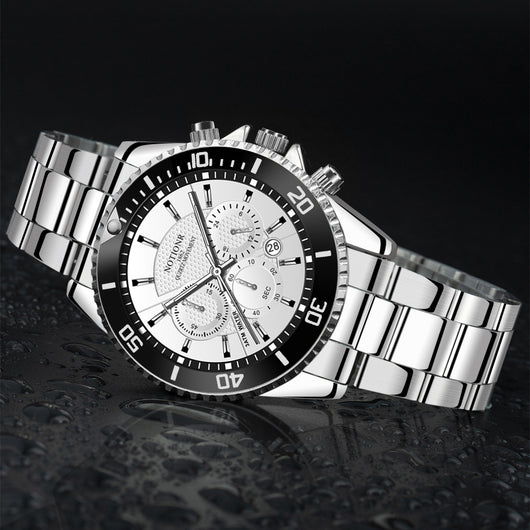 Reloj de Lujo Dorado para Hombre - Acero Inoxidable Resistente al Agua con Esfera Luminosa - Image 28