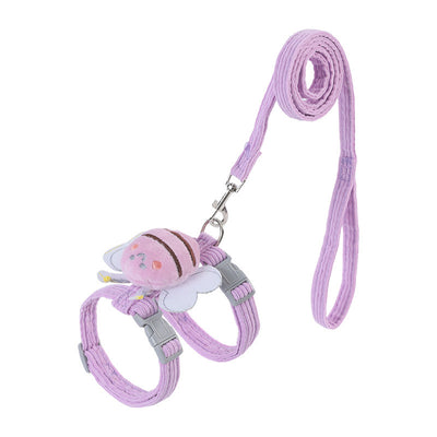Arnés de Gato Ajustable Antiescapes con Diseño Cuadros Abeja - Juego Completo con Correa para Gatos Pequeños y Grandes - Image 9