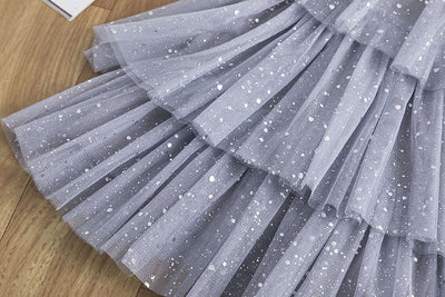 Vestido de Niña con Lentejuelas y Malla Brillante - Image 29