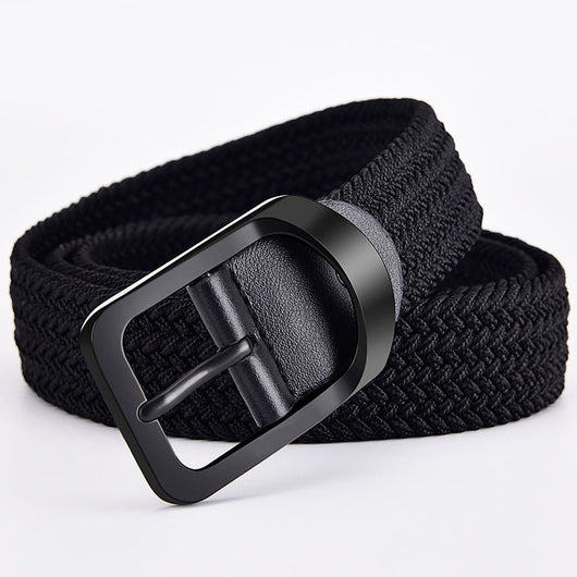 Cinturón de Lona Tejida Versátil para Hombre y Mujer - Image 10