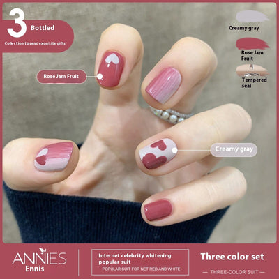 Set de Esmalte de Gel Nude Hielo Tricolor 2024 - Colección Jelly - Image 30