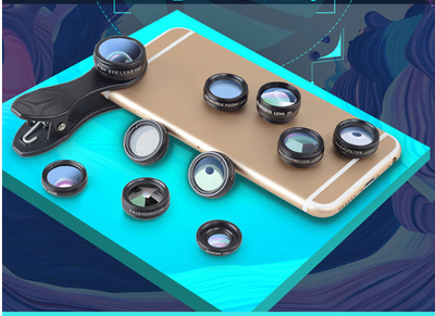 Kit de 10 Lentes Universales Polarizados para Celular - Image 9