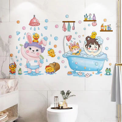 Pegatinas Decorativas Acuario para Baño - Resistentes al Agua - Image 4
